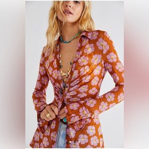 Free People Lucky Shirtee